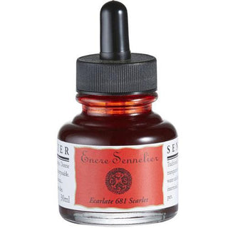 Sennelier Drawing Ink 30ml - 681 Scarlet
