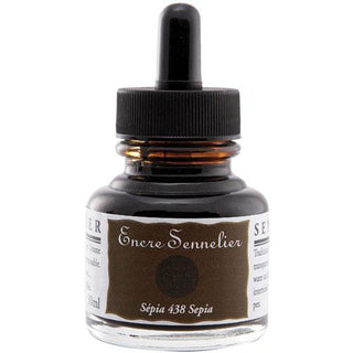 Sennelier Drawing Ink 30ml - 438 Sepia