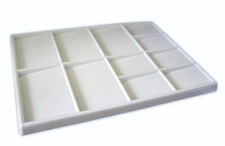 Major Brushes Plastic 11 Well Flat Palette
