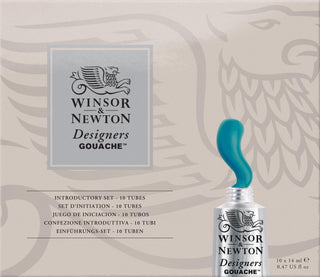 Winsor & Newton Designers Gouache Introductory Set 10 x 14ml