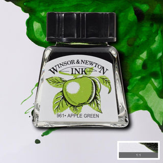 Winsor & Newton Drawing Ink 14ml - Apple Green