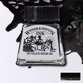 Winsor & Newton Drawing Ink 14ml - Black Indian Ink