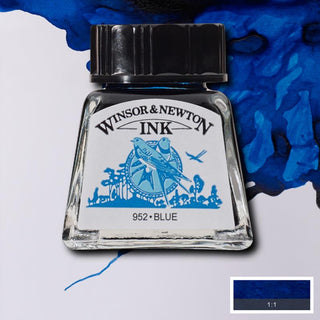 Winsor & Newton Drawing Ink 14ml - Blue