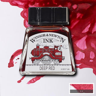 Winsor & Newton Drawing Ink 14ml - Deep Red