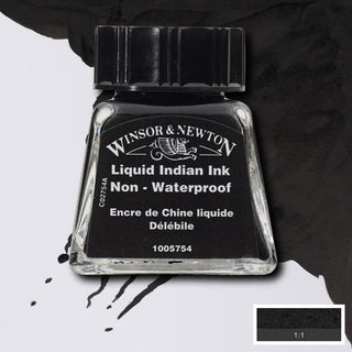 Winsor & Newton Drawing Ink 14ml - Liquid Indian Ink