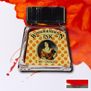 Winsor & Newton Drawing Ink 14ml - Orange