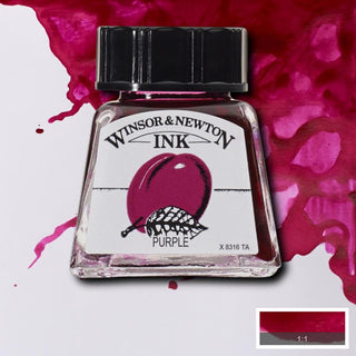 Winsor & Newton Drawing Ink 14ml - Purple
