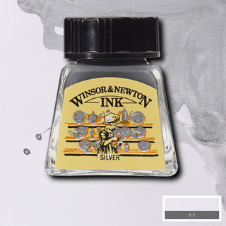 Winsor & Newton Drawing Ink 14ml - Silver