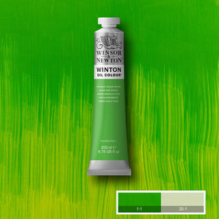 Winsor & Newton Winton Oil Colour 200ml - 403 Phthalo Yellow Green