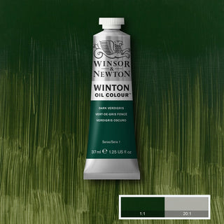 Winsor & Newton Winton Oil Colour 37ml - 405 Dark Verdigris