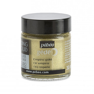 Pebeo Gedeo Gilding Liquid Ink 30ml, Empire Gold