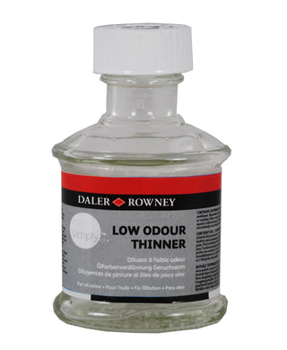 Daler Rowney Simply Low Odour Thinner 75ml