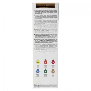 Pebeo Vitrail Glass Paint Initiation Set 6 x 20ml