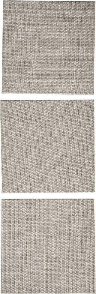 Pebeo Linen Canvas Board 10 x 10cm (Pack of 3)