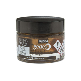 Pebeo Gedeo Gilding Wax 30ml - Antique Gold