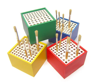 Major Brushes Plastic 64 Hole Brush Stand