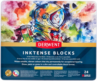 Derwent Inktense Blocks 24 Tin