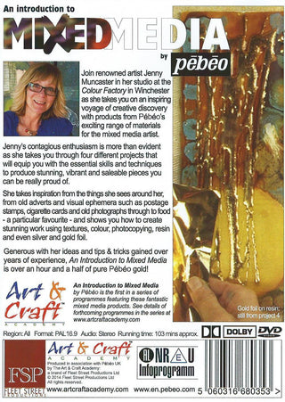 An Introduction To Mixed Media By Pebeo with Jenny Muncaster (DVD)