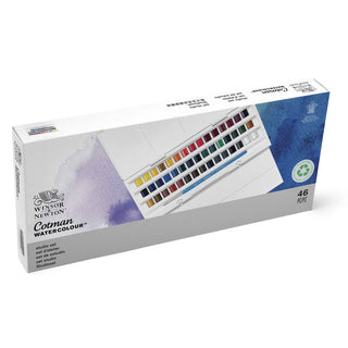 Winsor & Newton Cotman Watercolour Studio Set 45 Half Pans