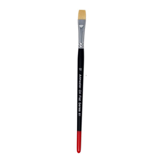 Artmaster Oil Paint Brushes - Flat