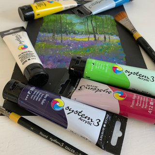 Daler Rowney System 3 Acrylic Paint Tubes 150ml