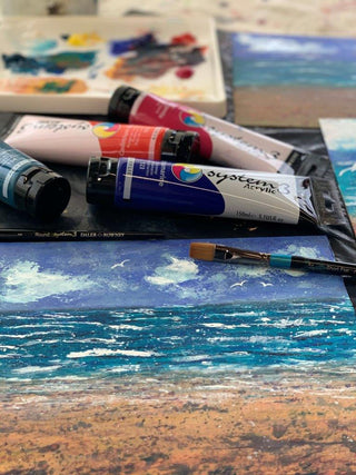 Daler Rowney System 3 Acrylic Paint Tubes 150ml