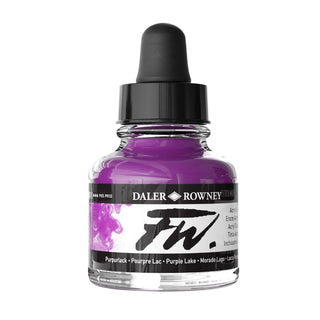 Daler Rowney FW Artists Acrylic Inks 29.5ml - Purple Lake