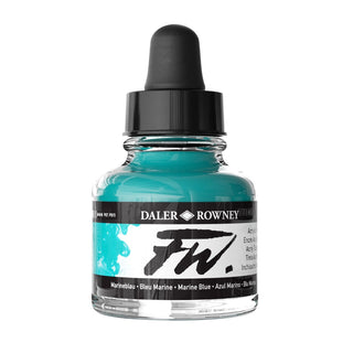 Daler Rowney FW Artists Acrylic Inks 29.5ml - Marine Blue