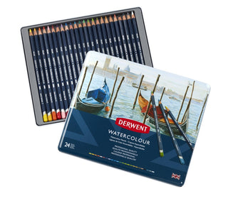 Derwent Watercolour Pencils 24 Tin