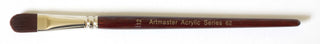 Artmaster Acrylic Series 62 Paint Brushes (Filbert)