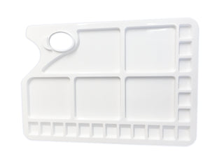 Studio 22 Plastic Tray Palette with Thumb Hole for Oil & Acrylic