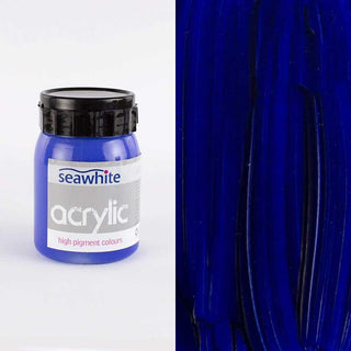 Seawhite of Brighton Acrylic Paint 500ml - Ultramarine Blue
