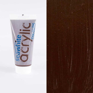 Seawhite of Brighton Acrylic Paint 200ml - Burnt Umber