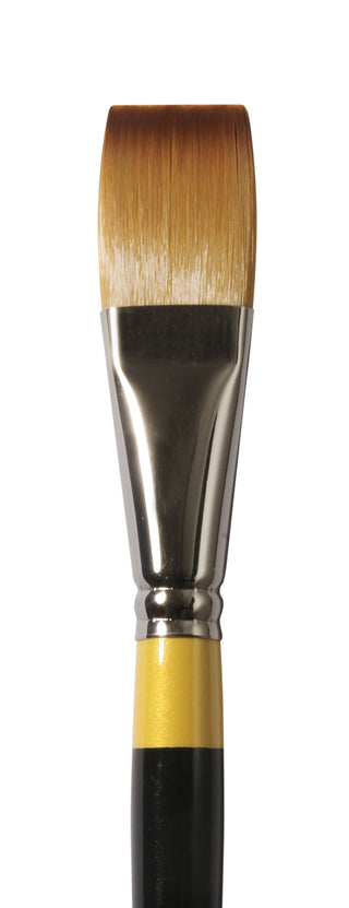 Daler Rowney System 3 Acrylic Brushes - Long Flat