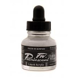 Daler Rowney FW Pearlescent Acrylic Inks 29.5ml - White Pearl