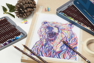 Derwent Coloursoft Pencils 12 Tin