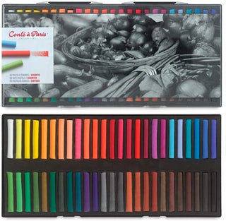 Conte a Paris Artists Soft Pastels 50 Assorted Colours
