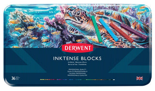Derwent Inktense Blocks 36 Tin