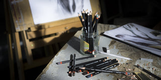 Derwent Tinted Charcoal Pencils 24 Tin