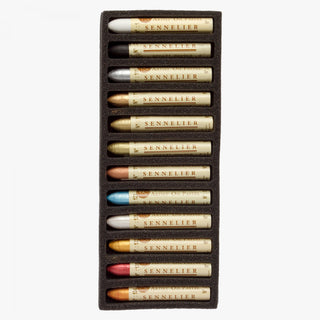 Sennelier Oil Pastels 12 Iridescent Colours