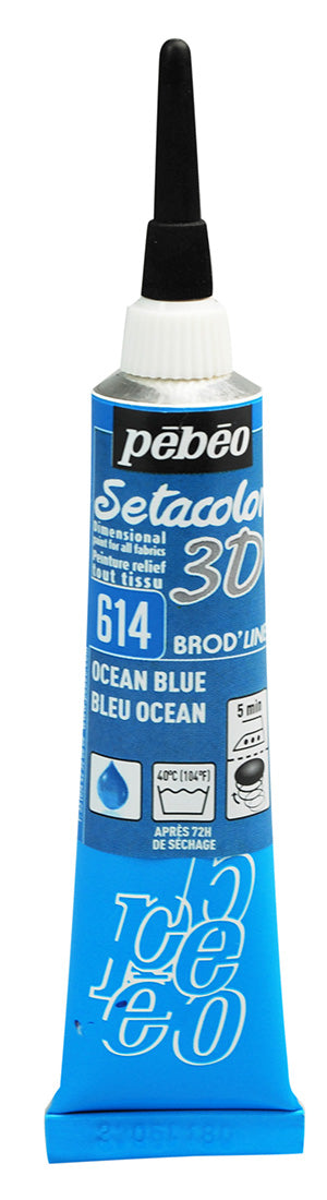 Pebeo Setacolor 3D Brod'Line Effect Fabric Paint 20ml