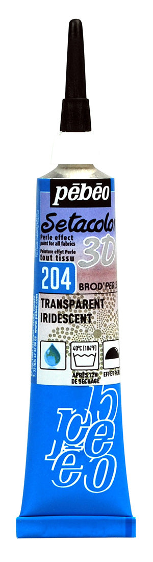 Pebeo Setacolor Brod'Pearl Effect Fabric Paint 20ml