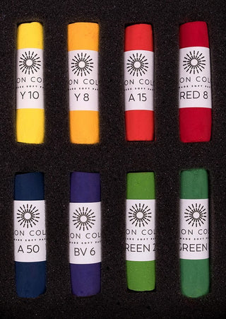 Unison Colour Soft Pastels Bright 8 Set