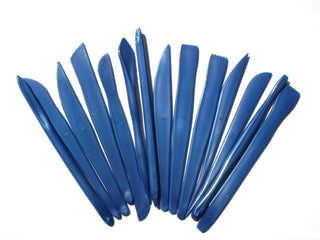 Assorted Plastic Clay Modelling Tools Pack of 14