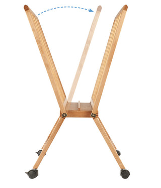 Mabef M/40 Extra Large Wooden Print Rack with Wheels