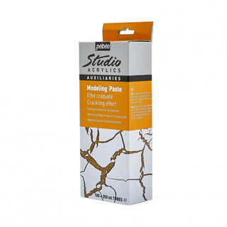 Pebeo Studio Acrylics Modeling Paste Crackling Effect Kit