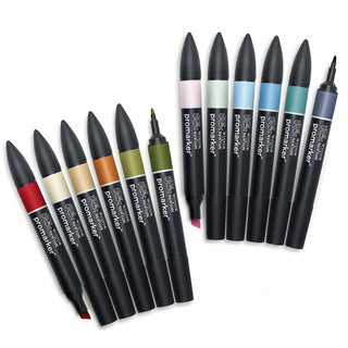 Winsor & Newton Promarker Twin-Tip Marker Pens