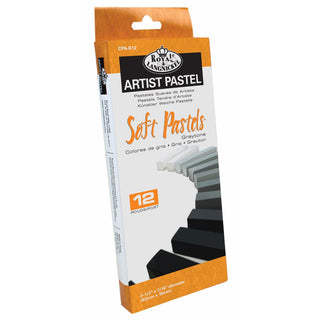 Royal & Langnickel Greytone Soft Pastels Set of 12