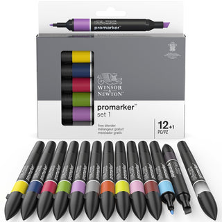 Winsor & Newton Promarker 12+1 Set #1