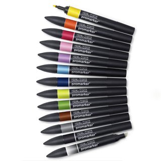 Winsor & Newton Promarker 12+1 Set #1